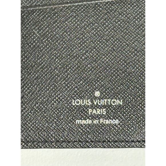 Louis Vuitton Damier Graphite Brazza Wallet Gray Black Genuine Leather Luxury - Picture 5 of 9